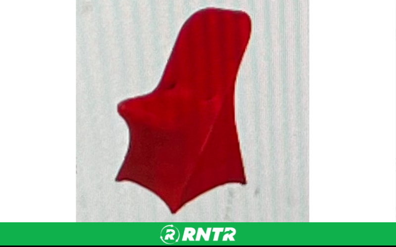 Generic LINEN - SPANDEX CHAIR COVER RED - STOCK – For rent in bayonne, new-jersey – Resnicks Party Rental | RNTR.com – Image 1