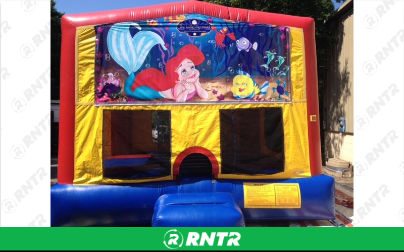 Generic Little Mermaid 15x15 Bounce House – For rent in howell, new-jersey – Mr. Happy Party Rentals | RNTR.com – Image 1