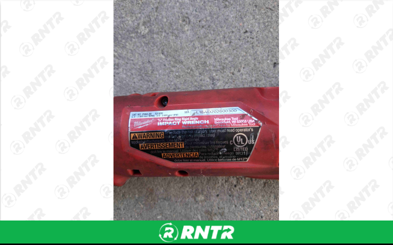 Milwaukee M12 Milwaukee fuel 3/8" friction ring right angle impact wrench – For rent in Santa Ana, California – New Concept | RNTR.com – Image 2 of 5