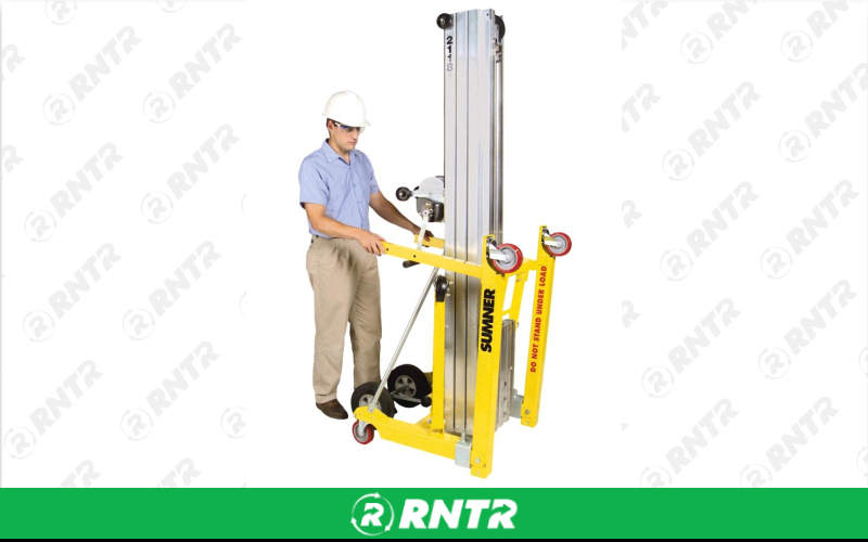Generic MATERIAL LIFT 18ft 650LB – For rent in Hollywood, Florida – Alltool Rental Co. | RNTR.com – Image 2 of 2