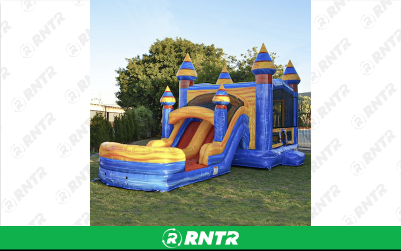 Generic Melting Arctic Bounce House with Dry Slide (31 x 15) – For rent in Vancouver, Washington – Bounce-n-Battle | RNTR.com – Image 1 of 1