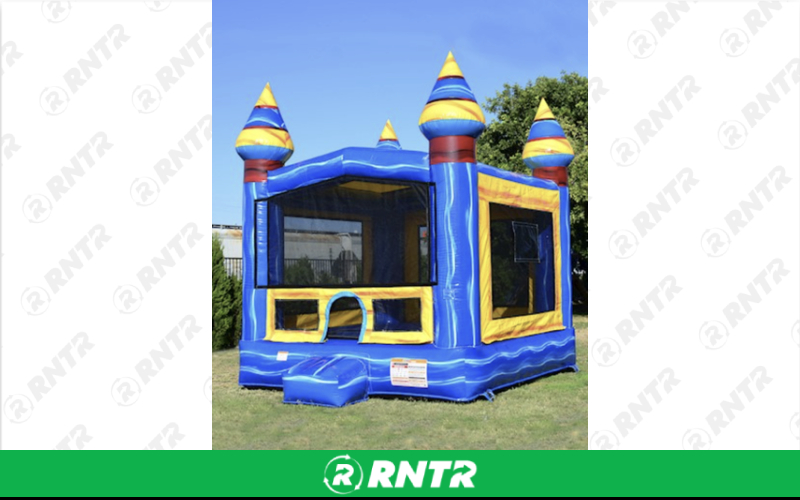 Generic Melting Artic Bounce House with Internal basketball hoop (13 x 13) – For rent in Vancouver, Washington – Bounce-n-Battle | RNTR.com – Image 1 of 1