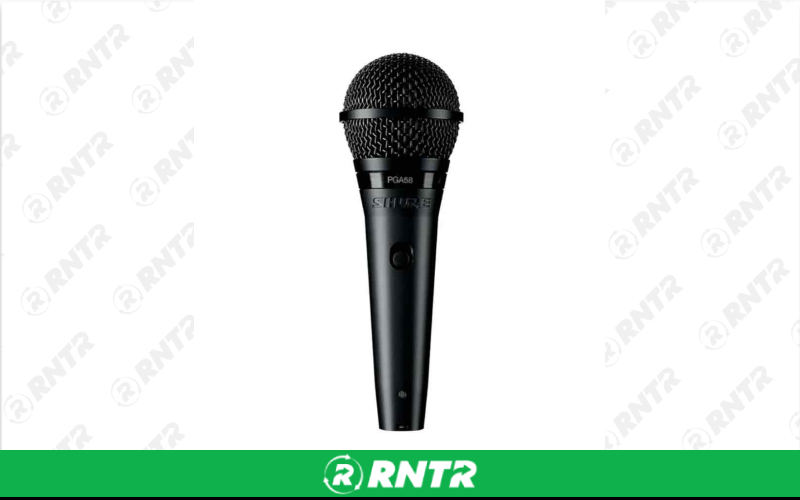 Shure Microphone (wired) with Floor Stand and XLR Cable – For rent in State College, Pennsylvania – Happy Valley Equipment Rentals | RNTR.com – Image 3 of 3