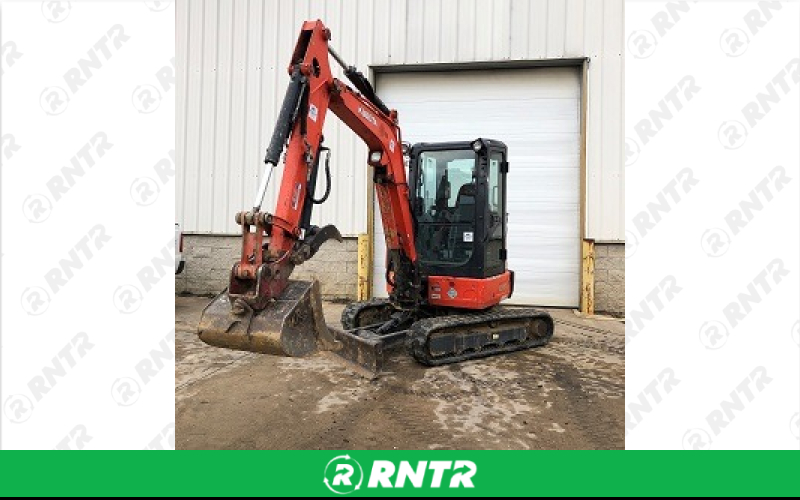 Generic Mini Excavator 3.5 Ton - Kubota U35 - ENCLOSED CAB W/ Thumb – For rent in Broadview Heights, Ohio – Broadview Rental | RNTR.com – Image 1 of 1