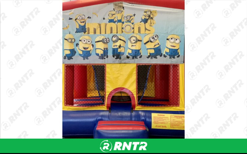 Generic Minions Banner – For rent in mangonia-park, florida – kids bounce 4 fun | RNTR.com – Image 1