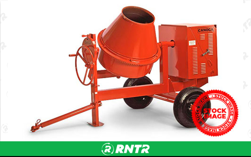  MIXER - CONCRETE 9CUFT ORANGE – For rent in washington-township, new-jersey – Hoffman\\\'s Supply | RNTR.com – Image 1