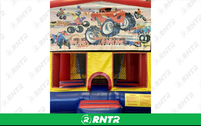 Generic Monster Truck Banner – For rent in mangonia-park, florida – kids bounce 4 fun | RNTR.com – Image 1