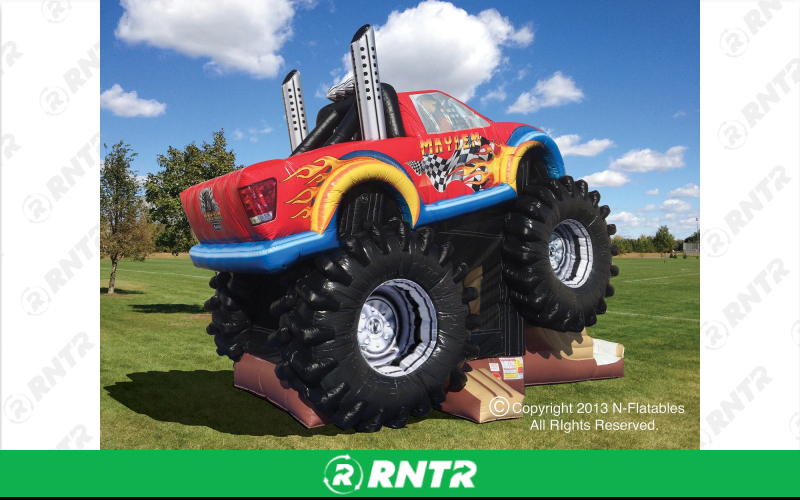 N-Flatables Monster Truck Inflatable – For rent in hermitage, tennessee – Chief Rental Inc. | RNTR.com – Image 1