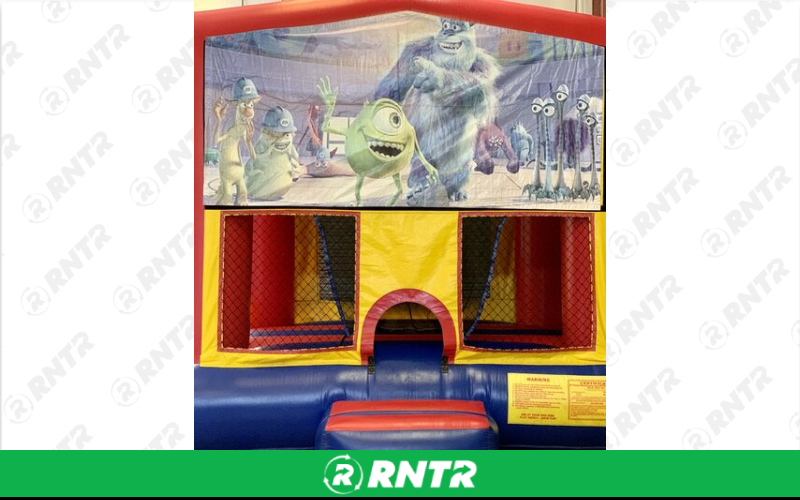 Generic Monsters Inc Banner – For rent in mangonia-park, florida – kids bounce 4 fun | RNTR.com – Image 1