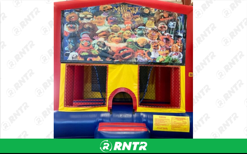 Generic Muppets Banner – For rent in mangonia-park, florida – kids bounce 4 fun | RNTR.com – Image 1