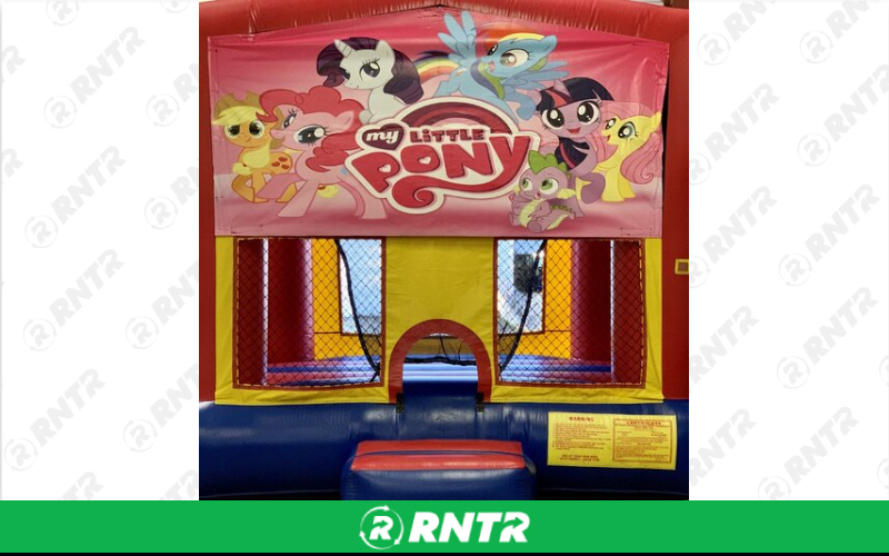 Generic My Little Pony Banner – For rent in mangonia-park, florida – kids bounce 4 fun | RNTR.com – Image 1