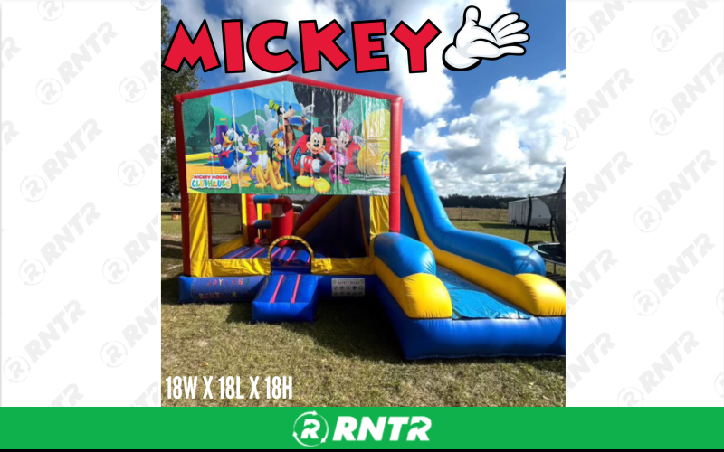 Generic Neutral 5 in 1 Combo 18W x 18L x 18H - Mickey Clubhouse – For rent in sarasota, florida – Joyland Rentals | RNTR.com – Image 1