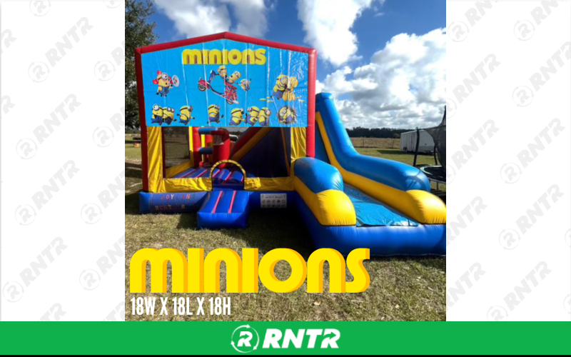 Generic Neutral 5 in 1 Combo 18W x 18L x 18H - Minions – For rent in sarasota, florida – Joyland Rentals | RNTR.com – Image 1