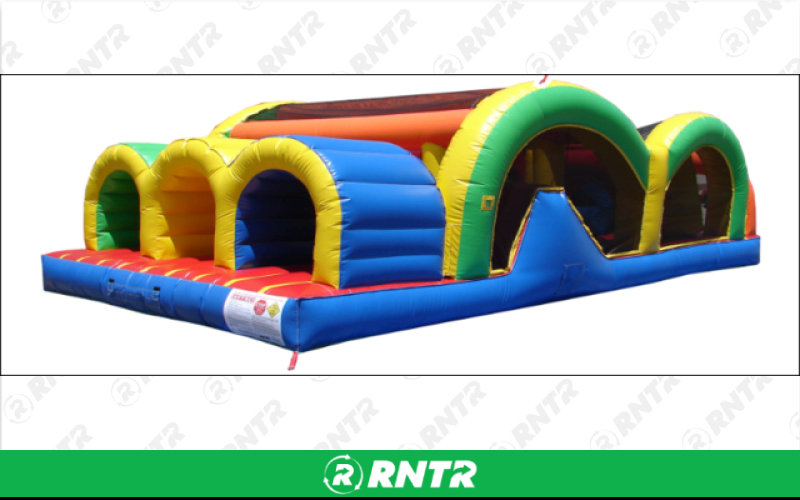 Generic Obstacle Challenge Thrill 3 Lanes – For rent in mangonia-park, florida – kids bounce 4 fun | RNTR.com – Image 1