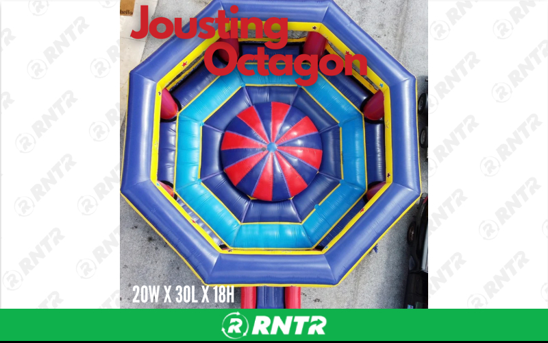 Generic Octagon Jousting 20W x 30L x 18H – For rent in sarasota, florida – Joyland Rentals | RNTR.com – Image 1