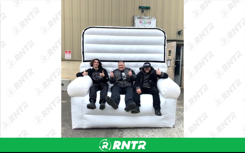 Generic Photo Couch – For rent in Howell, New Jersey – Mr. Happy Party Rentals | RNTR.com – Image 2 of 3