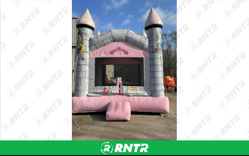 N-Flatables Pink Castle - Bounce House – For rent in hermitage, tennessee – Chief Rental Inc. | RNTR.com – Image 1