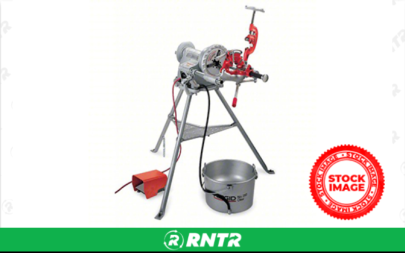 Rigid Pipe Threader w/stand - Ridgid 1/2in to 2in – For rent in apache-junction, arizona – ALL AMERICAN RENTALS | RNTR.com – Image 1