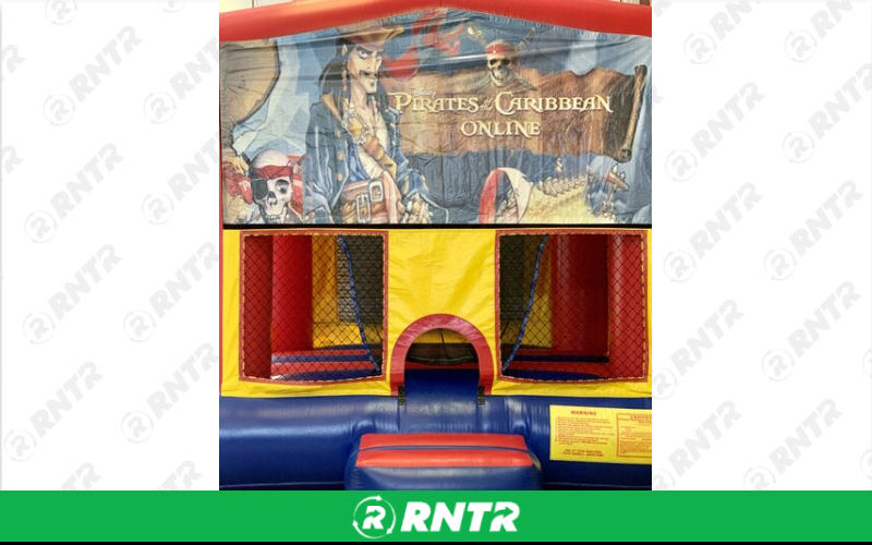 Generic Pirates of the Caribbean Banner – For rent in mangonia-park, florida – kids bounce 4 fun | RNTR.com – Image 1