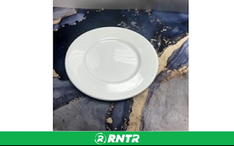 Generic PLATE- SALAD WHITE(MUST ORDER QUANTITIES OF 10) – For rent in bayonne, new-jersey – Resnicks Party Rental | RNTR.com – Image 1