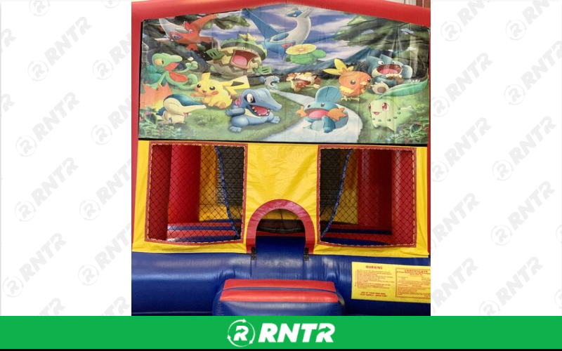 Generic Pokemon Banner – For rent in mangonia-park, florida – kids bounce 4 fun | RNTR.com – Image 1