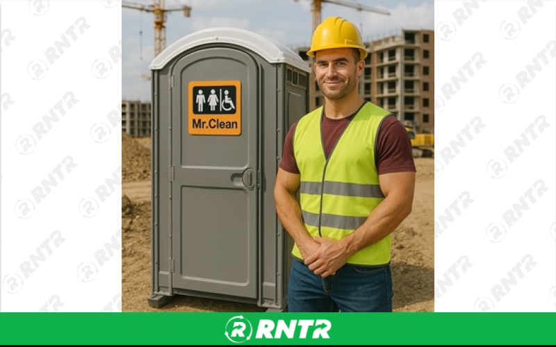 Mr. Clean Portable Toilet - Standard – For rent in Springfield, Ohio – Mr. Clean Portable Toilets | RNTR.com – Image 2 of 4