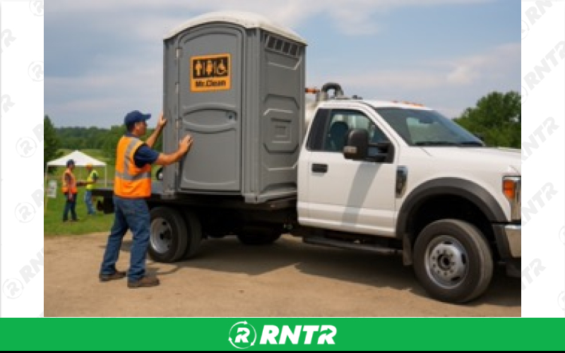 Mr. Clean Portable Toilet - Standard – For rent in Springfield, Ohio – Mr. Clean Portable Toilets | RNTR.com – Image 3 of 4