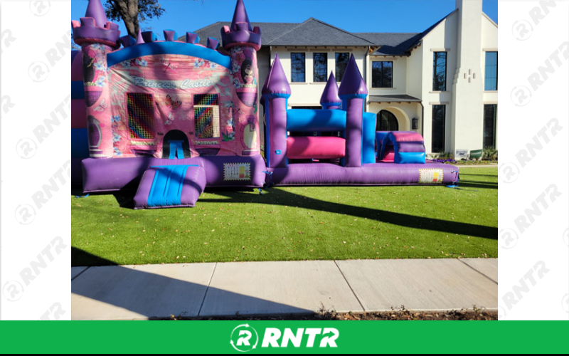 Generic Princess 5n1 Combo w/ Obstacle Attachment – For rent in Sachse, Texas – Fun Times Party Rental | RNTR.com – Image 2 of 3