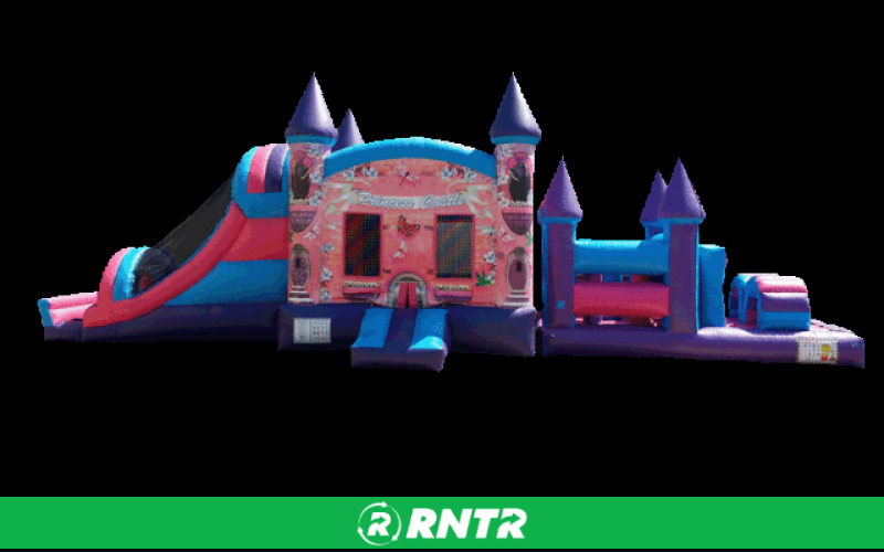 Generic Princess 5n1 Combo w/ Obstacle Attachment – For rent in Sachse, Texas – Fun Times Party Rental | RNTR.com – Image 3 of 3
