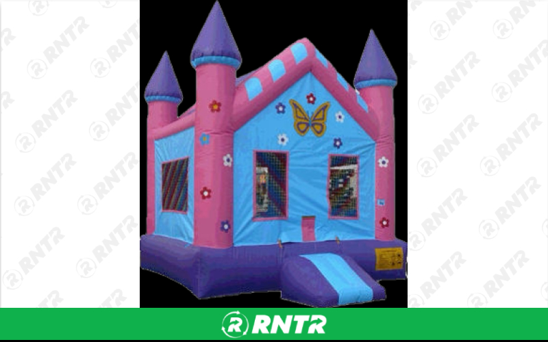 Generic Princess Butterfly Bounce House – For rent in Little Rock, Arkansas – Mr Calvins Bouncers | RNTR.com – Image 1 of 1