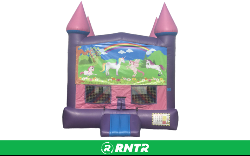 Generic Princess Castle / Unicorn Bounce House – For rent in Chattanooga, Tennessee – Edgeway Events | RNTR.com – Image 2 of 3