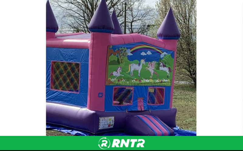 Generic Princess Castle / Unicorn Bounce House – For rent in Chattanooga, Tennessee – Edgeway Events | RNTR.com – Image 3 of 3