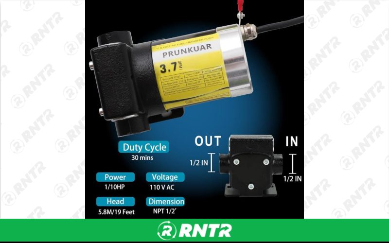 Generic PUMP - GASOLINE TRANSFER 3.7GPM – For rent in Edmonds, Washington – Miller\\\'s Equipment and Rent-All inc. | RNTR.com – Image 2 of 3