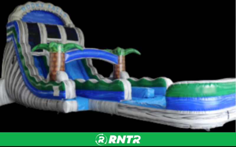 Generic Rocky Falls Dual Lane Super Slide – For rent in chattanooga, tennessee – Edgeway Events | RNTR.com – Image 1