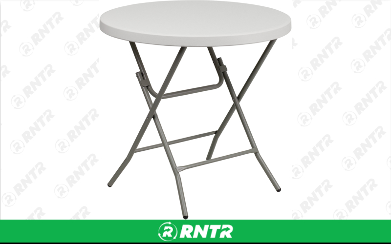 Generic Round Cake Table – For rent in lilburn, georgia – JVC's Party Rentals & Event Hall | RNTR.com – Image 1