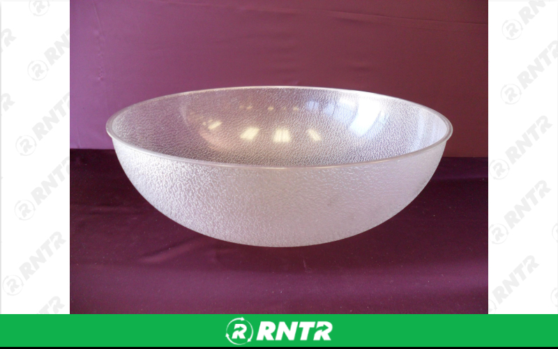 Generic Salad Bowl- Clear – For rent in Lilburn, Georgia – JVC's Party Rentals & Event Hall | RNTR.com – Image 2 of 2