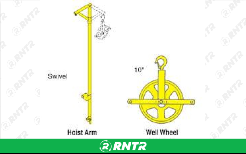 Generic SCAFFOLD ARMHOIST-WITH WHEEL – For rent in hollywood, florida – Alltool Rental Co. | RNTR.com – Image 1