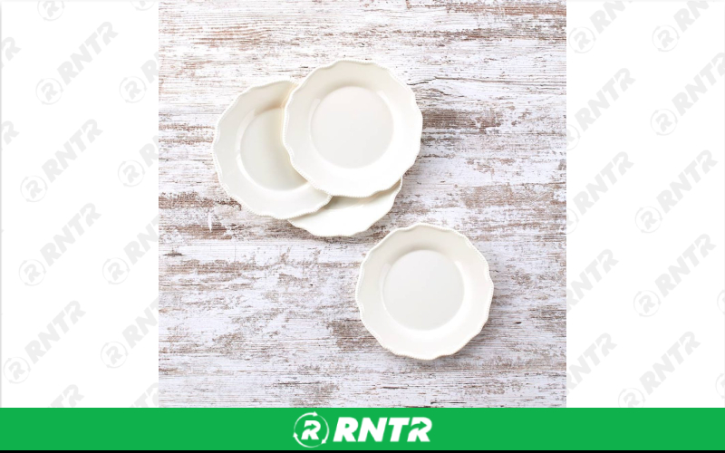 Generic Scalloped Dinner Plates – For rent in Lilburn, Georgia – JVC's Party Rentals & Event Hall | RNTR.com – Image 2 of 3