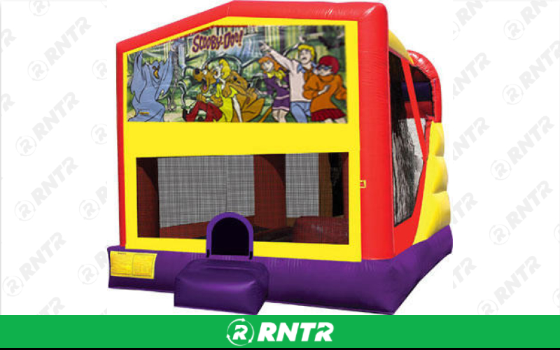 Generic Scooby Doo Bounce House with slide (16 x 21) – For rent in Vancouver, Washington – Bounce-n-Battle | RNTR.com – Image 1 of 1