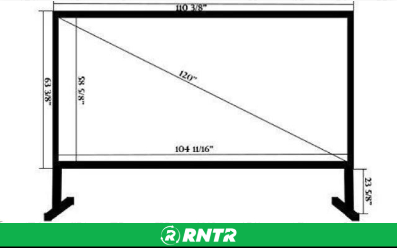 Generic SCREEN - PROJECTION 120in OUTDOOR – For rent in Edmonds, Washington – Miller\\\'s Equipment and Rent-All inc. | RNTR.com – Image 2 of 3