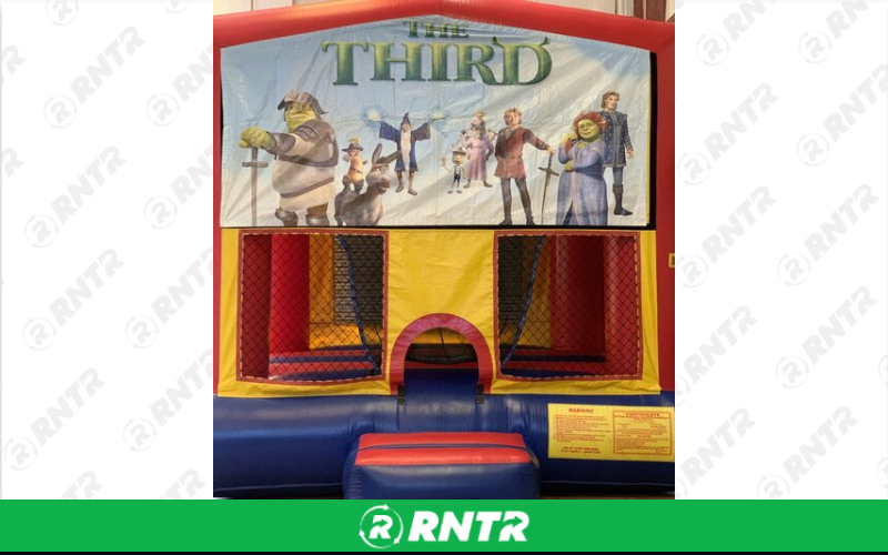 Generic Shrek The 3rd Banner – For rent in mangonia-park, florida – kids bounce 4 fun | RNTR.com – Image 1