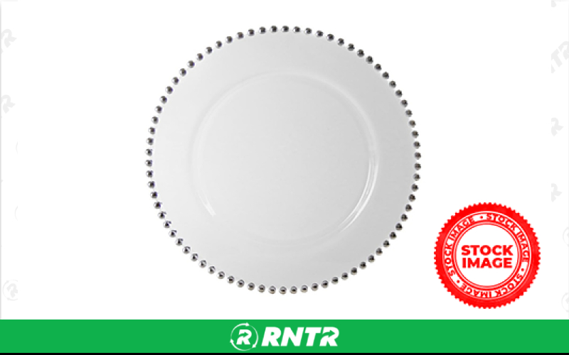 Generic silver charger – For rent in bayonne, new-jersey – Resnicks Party Rental | RNTR.com – Image 1