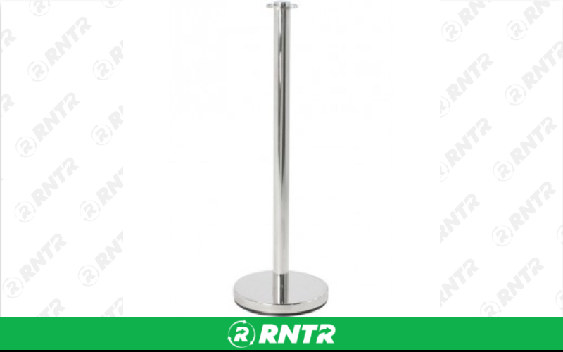 Generic Silver Stanchion – For rent in lilburn, georgia – JVC's Party Rentals & Event Hall | RNTR.com – Image 1
