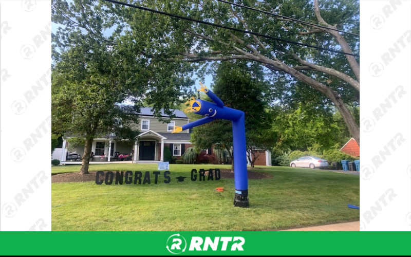 Generic Sky Dancer Lawn Sign Combo – For rent in howell, new-jersey – Mr. Happy Party Rentals | RNTR.com – Image 1
