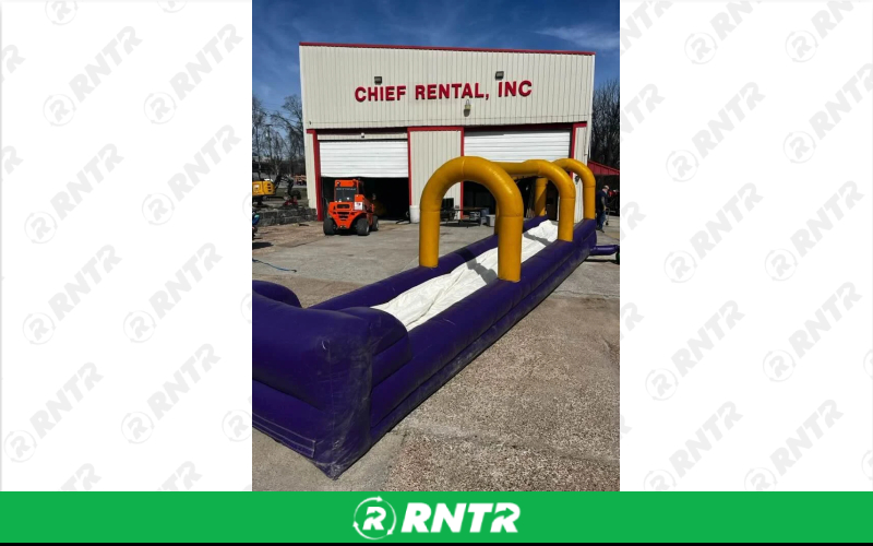 N-Flatables Slip-n-Slide Mini – For rent in hermitage, tennessee – Chief Rental Inc. | RNTR.com – Image 1