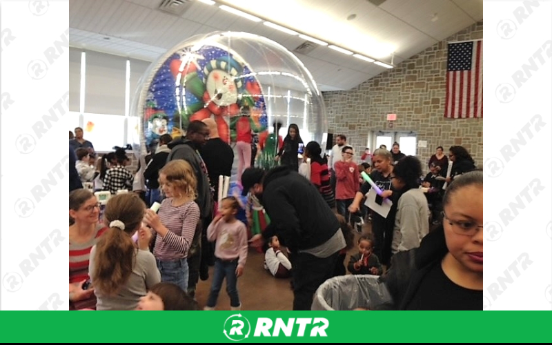 Generic Snow Globe with Attendant – For rent in Howell, New Jersey – Mr. Happy Party Rentals | RNTR.com – Image 3 of 3