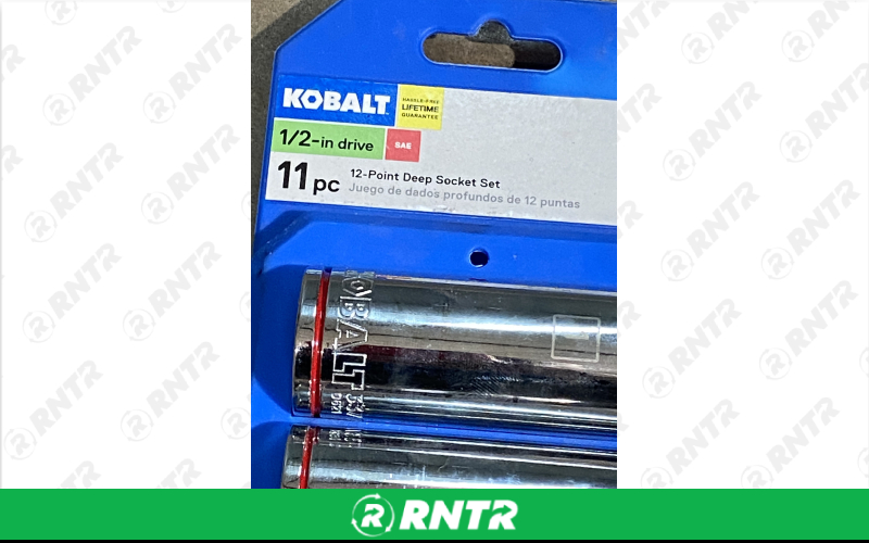 Kobalt Socket Set 11-Piece 1/2-in Drive SAE – For rent in mesa, arizona – Appliance Parts Connection | RNTR.com – Image 1