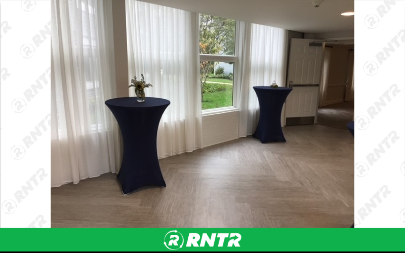 Generic Spandex Cocktail Linen – For rent in howell, new-jersey – Mr. Happy Party Rentals | RNTR.com – Image 1
