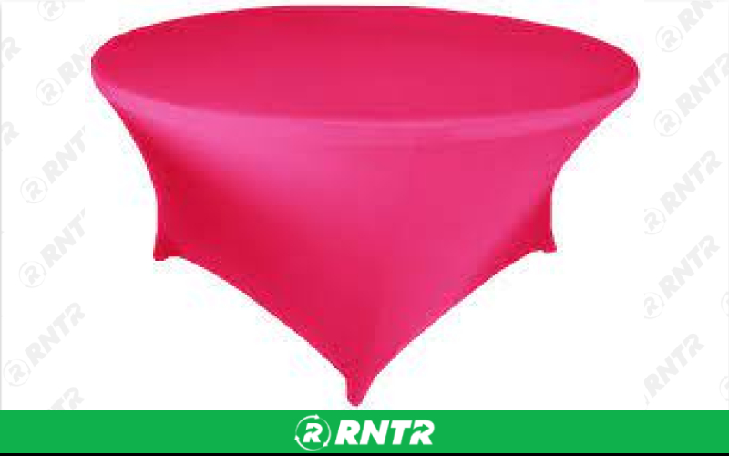 Generic Spandex for 60" Round Table – For rent in howell, new-jersey – Mr. Happy Party Rentals | RNTR.com – Image 1