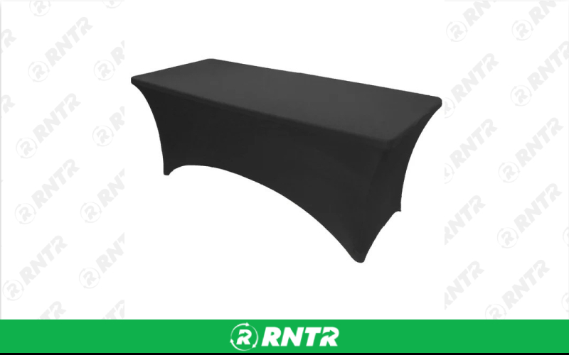 Generic Spandex for 6' & 8' Rectangle Tables – For rent in howell, new-jersey – Mr. Happy Party Rentals | RNTR.com – Image 1